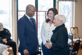 Faver Dias hosts event with Speaker Welch with seniors
