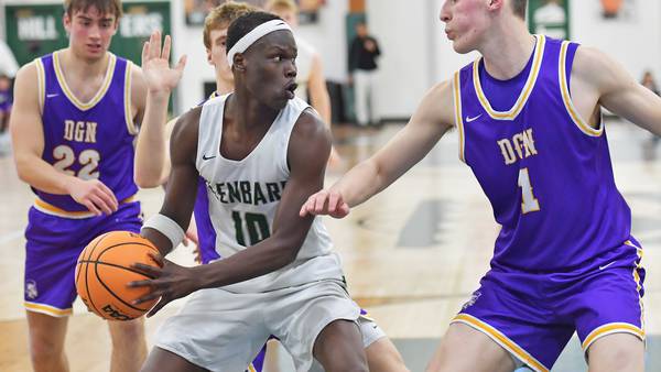 Photos: Glenbard West vs. Downers Grove North boys basketball
