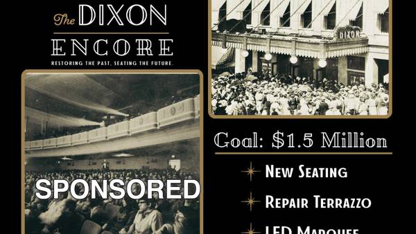 Dixon Historic Theatre Asks for Generous Community Support