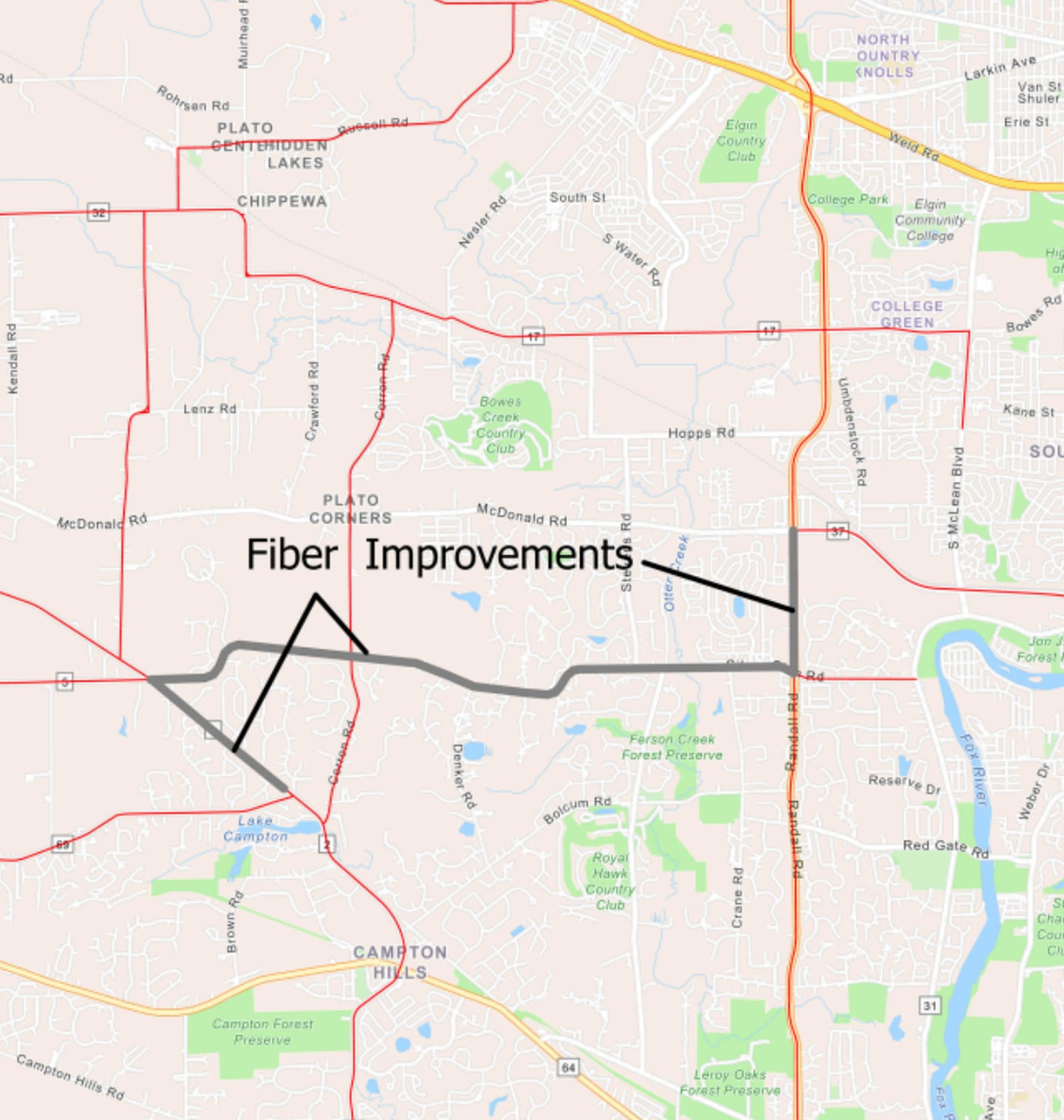 A 7-week road work project is expected to slow traffic in Kane County starting April 6, 2026.