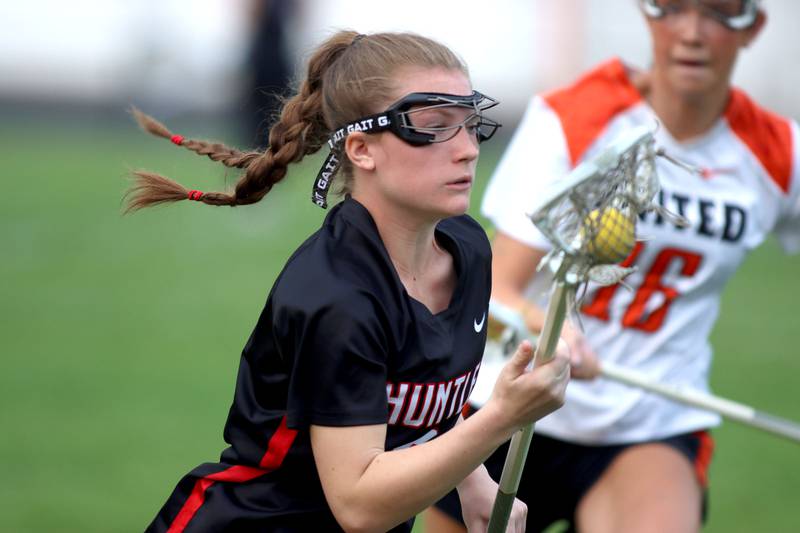 Huntley’s Addyson Wasielewski cruises with the ball in IHSA Sectional Title Game action at Crystal Lake Central High School in Crystal Lake on Friday, May 30, 2025.
