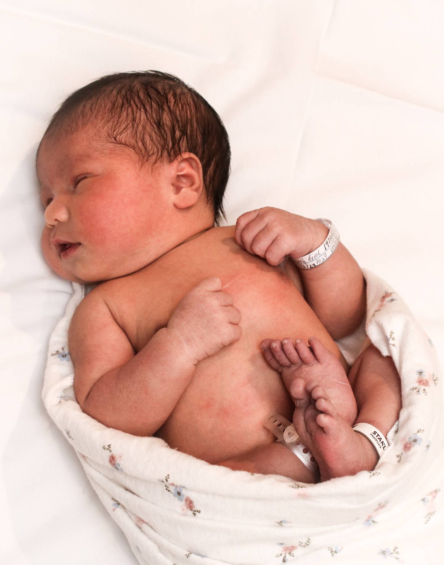 Miguel and Elizabeth Cruz of Oak Forest welcomed a baby girl at 10:29 a.m. Jan. 2 at Ascension Saint Joseph – Joliet. Baby Girl Cruz weighed 8 pounds 8 ounces. and measured 20.5 inches in length.