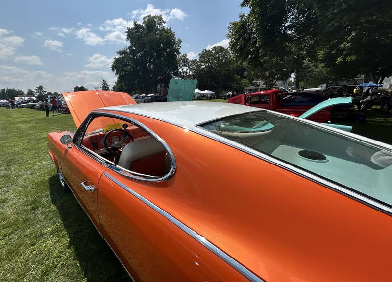 Doug Bass of Fulton brought his unique 1967 Marlin to the Sauerkraut Days Car Show in Forreston on Saturday, Aug. 2, 2025.