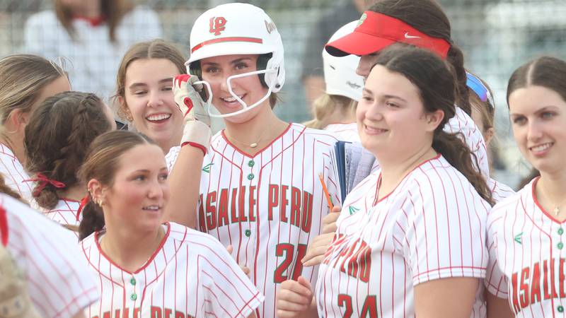 Photos: Lady Cavs softball triumphs over Morton as Anna Riva crushes three home runs