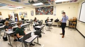 Seneca High School students ask U.S. Rep. Adam Kinzinger his guns stance