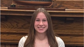 Ava Weatherford receives OTHS May Student of the Month Leadership Award