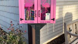 Yorkville Junior Women’s Club establishes Little Free Library at American Legion in Yorkville