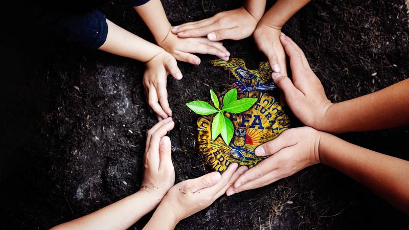 Many farmhands working together in Illinois State FFA 