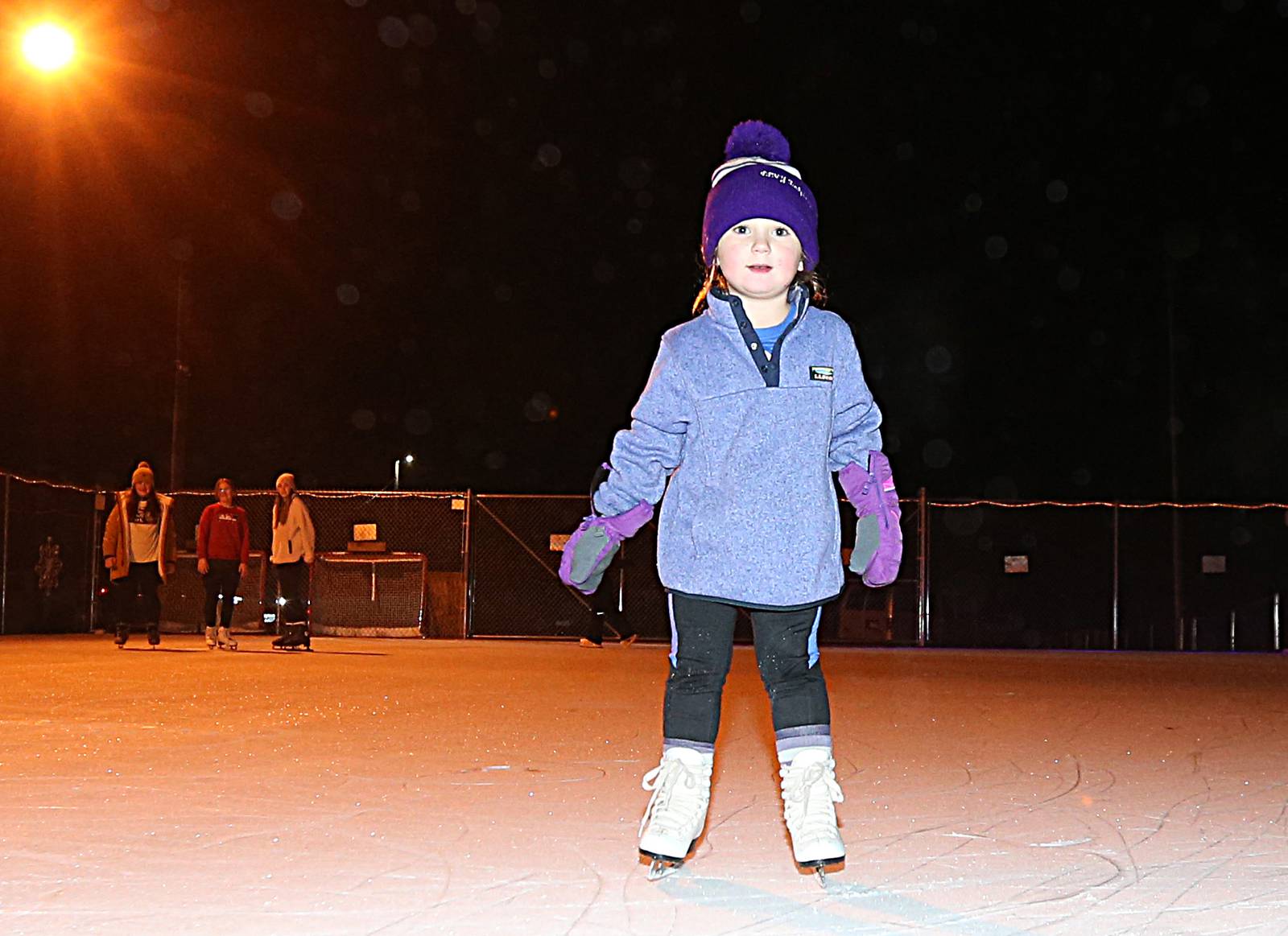 Photos Nighttime ice skating at Echo Bluff Park in Spring Valley