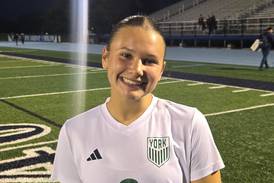 Cate Carter, York jump on Oak Park-River Forest early, cruise into sectional final