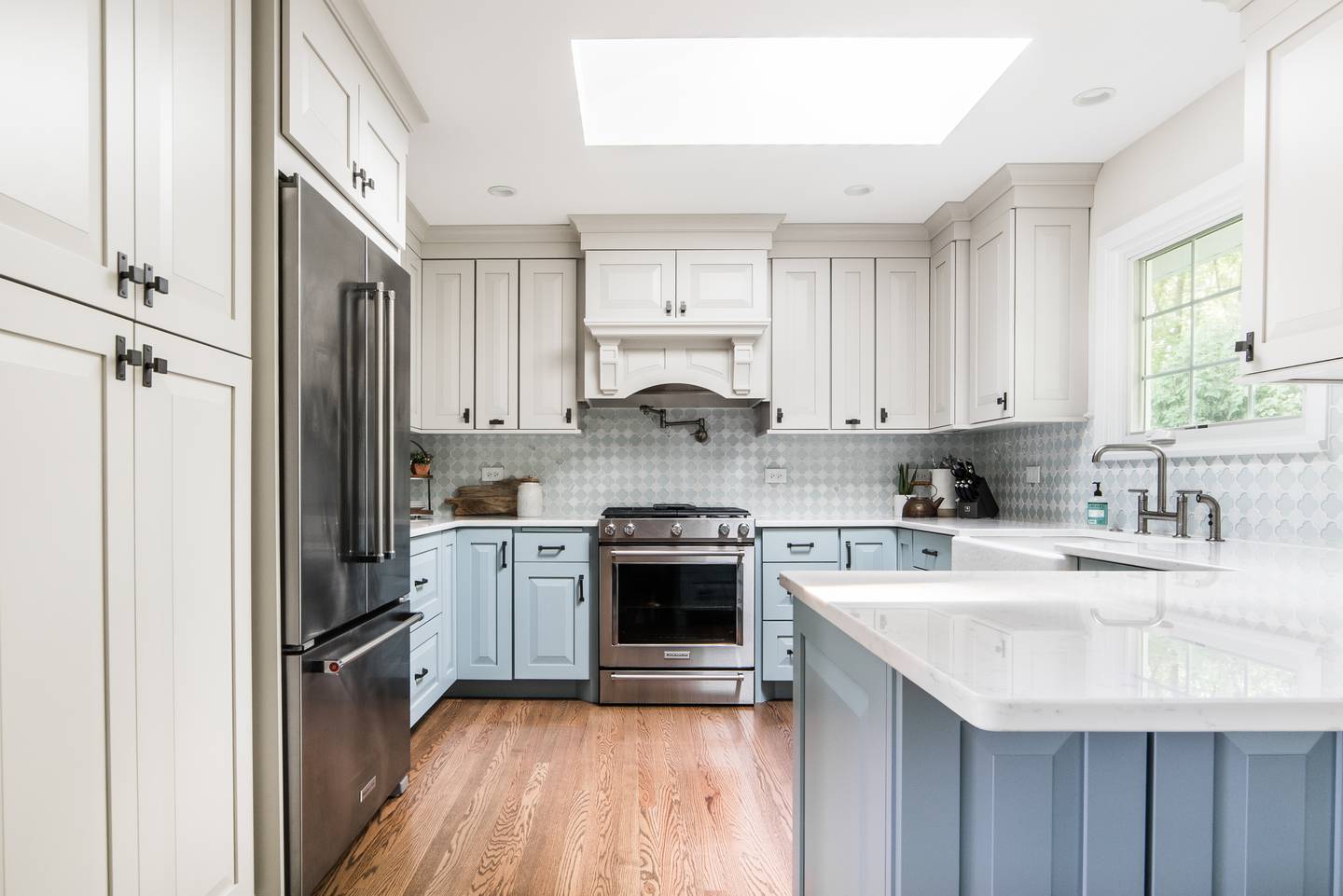 The modern kitchen is as functional as it is beautiful.