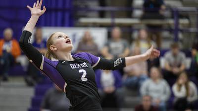 Photos: Dixon vs L-P Class 3A regional volleyball