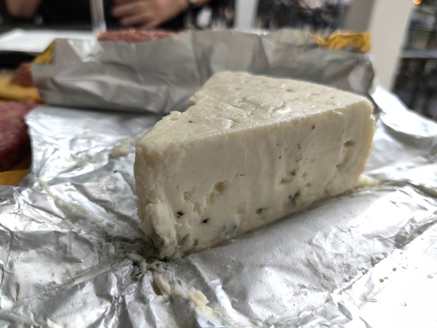 Glacier Penta Creme Blue Cheese at Geneva Winery.