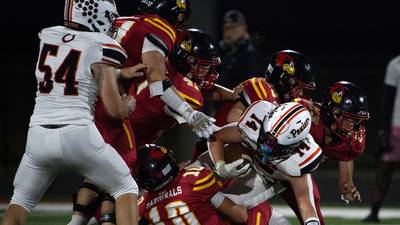 South Fork/Edinburg/Morrisonville’s dominant rushing attack spoils St. Anne’s homecoming
