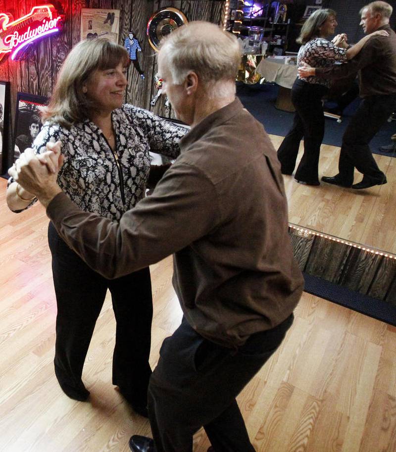 Volunteers learn to dance for Dancing with OUR Stars! fundraiser for