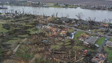 Photos: Devastation seen from above as Kankakee area reels after Aroma Park tornado