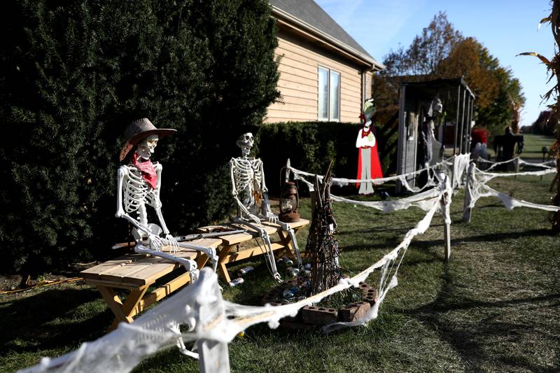 The Licht Family are in their sixth year of competing in the St. Charles Park District Halloween decorating competition at their home, which is located in the Thornwood subdivision in South Elgin.