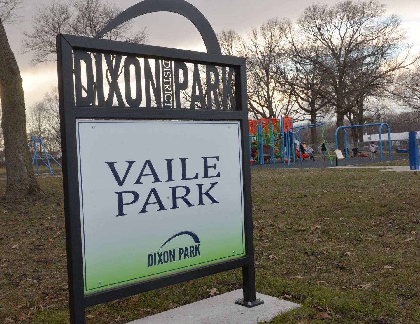 The basketball court at Vaile Park in Dixon is slated to be redone after the Dixon Park District received a state grant to improve the court.