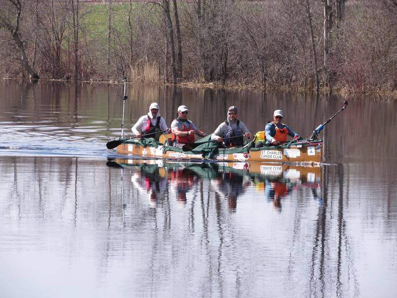 Yorkville resident Wally Werderich has accomplished his dream of paddling the entire length of the Mississippi River – and he did so in record time.

Werderich and his three teammates unofficially set a new record – 16 days, 20 hours and 16 minutes. The previous record – set in 2021 – was 17 days, 19 hours and 46 minutes.