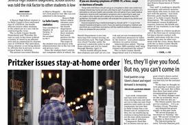 Historical covers for March 21: Pritzker issues stay-at-home order for COVID-19