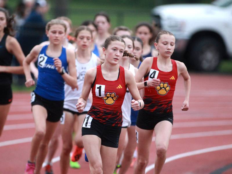 Girls track and field: Batavia just ahead of St. Charles North as finish of DuKane Conference meet postponed
