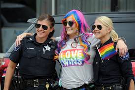 Aurora mayor criticizes gay pride parade organizers for banning uniformed police from participating