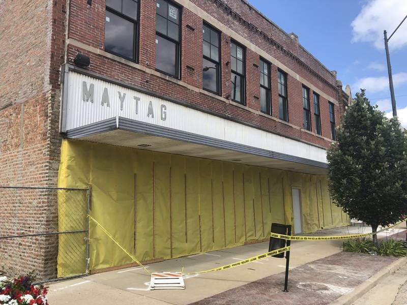 The Maytag building at 801-805 First Street downtown La Salle on Wednesday, July 20