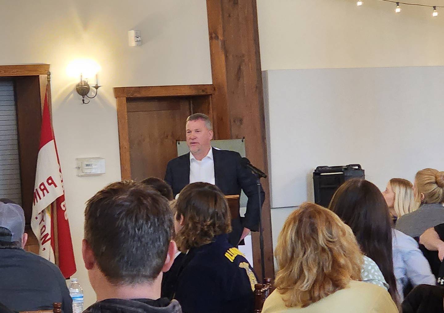 This year’s special guest speaker was CEO of Growmark Mark Orr, a Princeton native who has since relocated to Bloomington. Orr spoke about the role Growmark plays in local and national agriculture.
