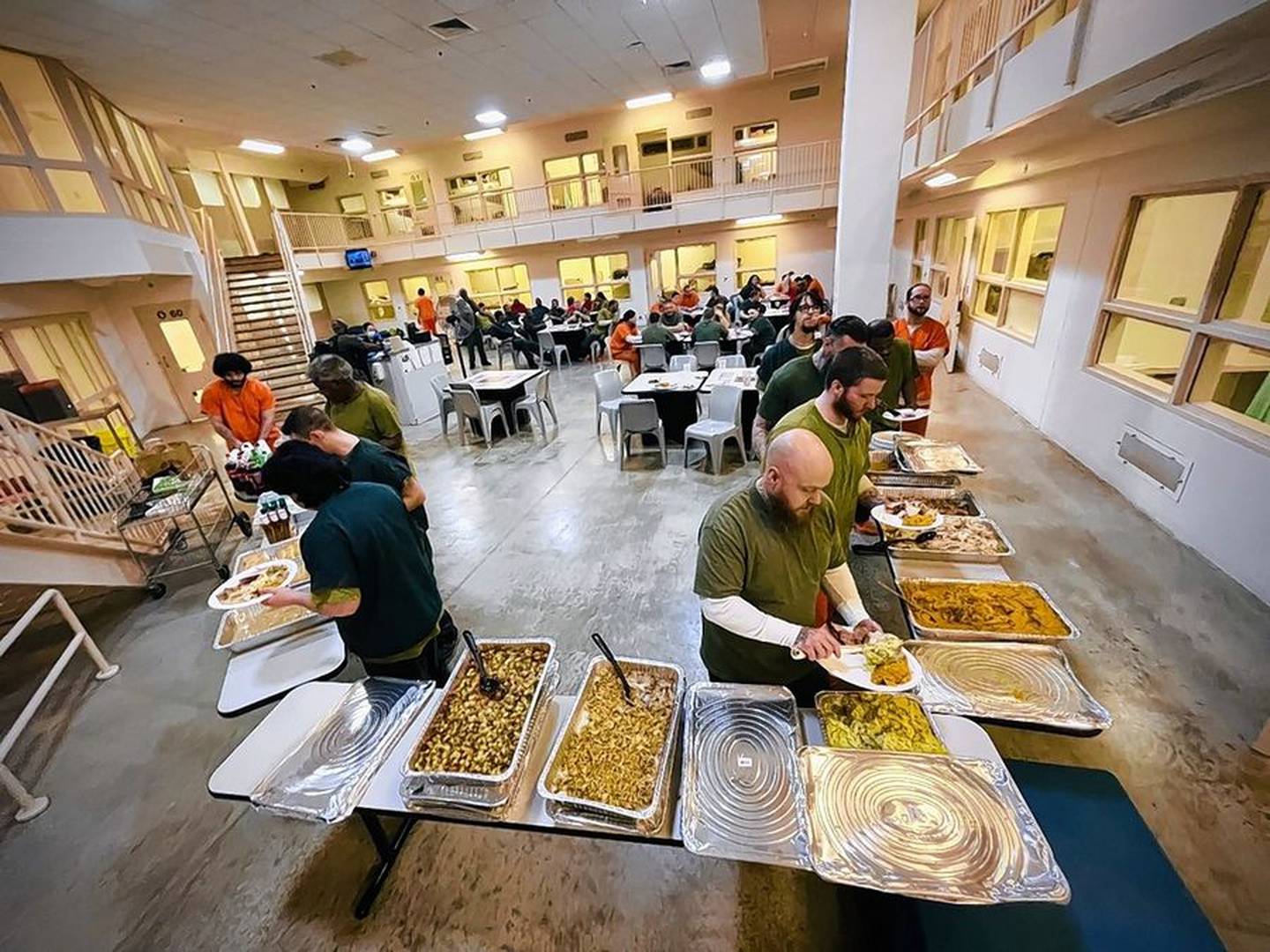 Last year, detainees in the Kane County jail's substance-abuse recovery pod received a Thanksgiving meal donated by St. Charles caterer Quenby Schuyler.