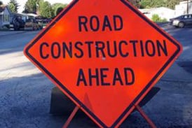 Portion of East Hydraulic Avenue in Yorkville under construction for 3 days