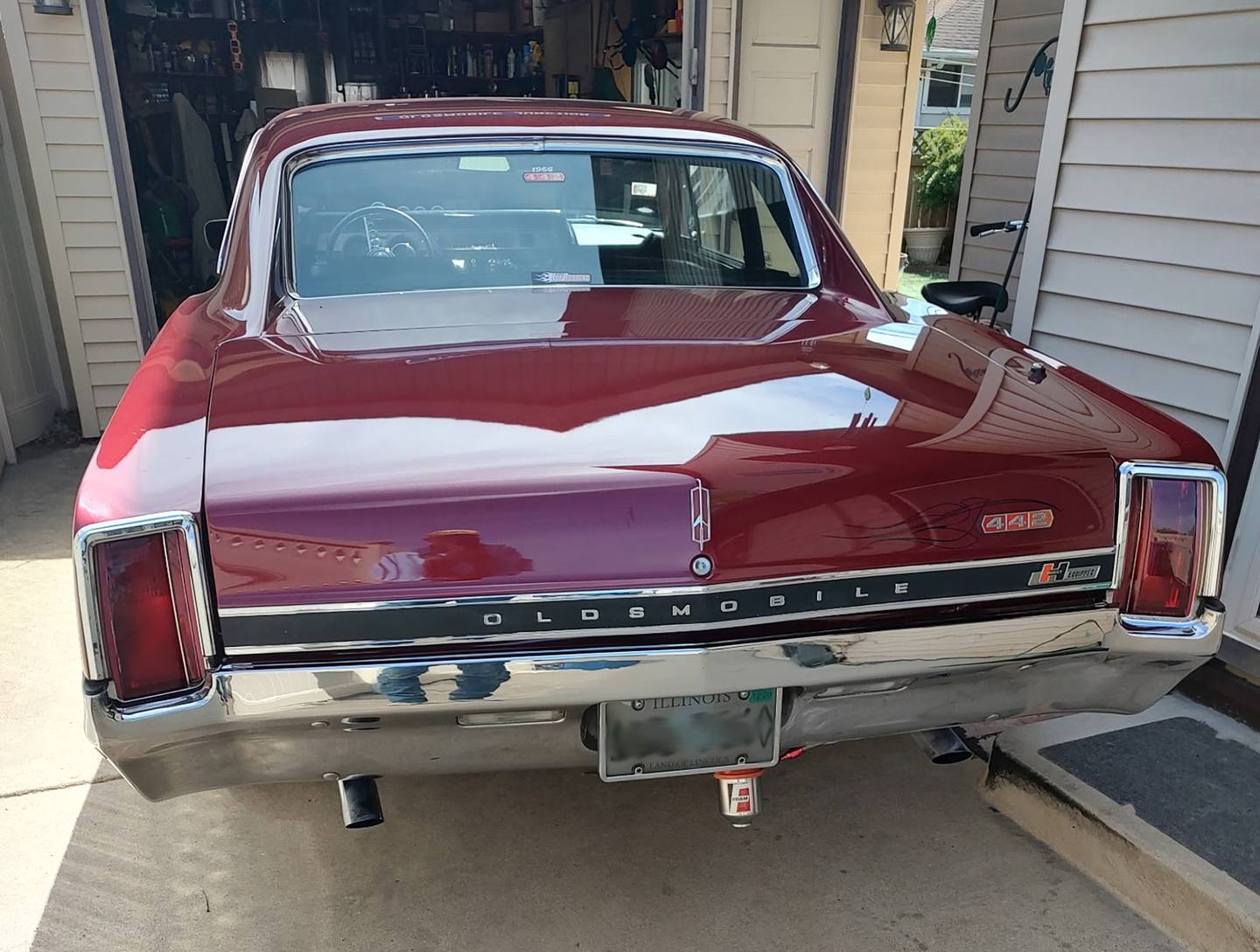 Photos by Rudy Host, Jr. - 19766 Oldsmobile 442 Rear