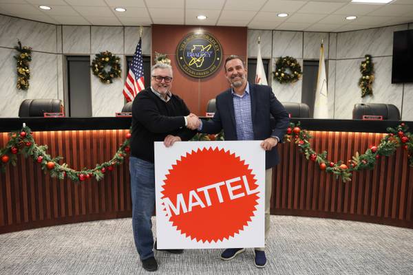 Mattel signs onto Bradley waterpark