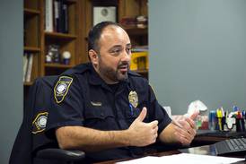 Sterling’s police Chief Chavira this year’s Fiesta Day Parade grand marshal