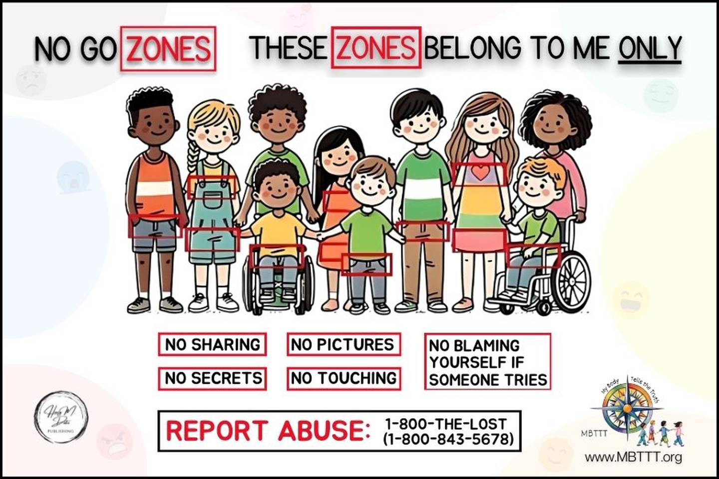 Colleen Murphy’s non-profit, “My Body Tells the Truth,” sells age-appropriate designed posters for the public on sexual abuse prevention education for children. The Child Abuse Notice Act requires the Department of Children and Family Services to design their own posters within the next six months. Murphy hopes the department takes inspiration from her organization’s current posters.