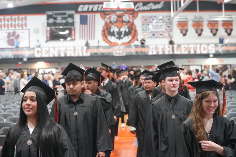 Crystal Lake Central High School's class of 2026 celebrates its graduation on Saturday, May 16, 2026.