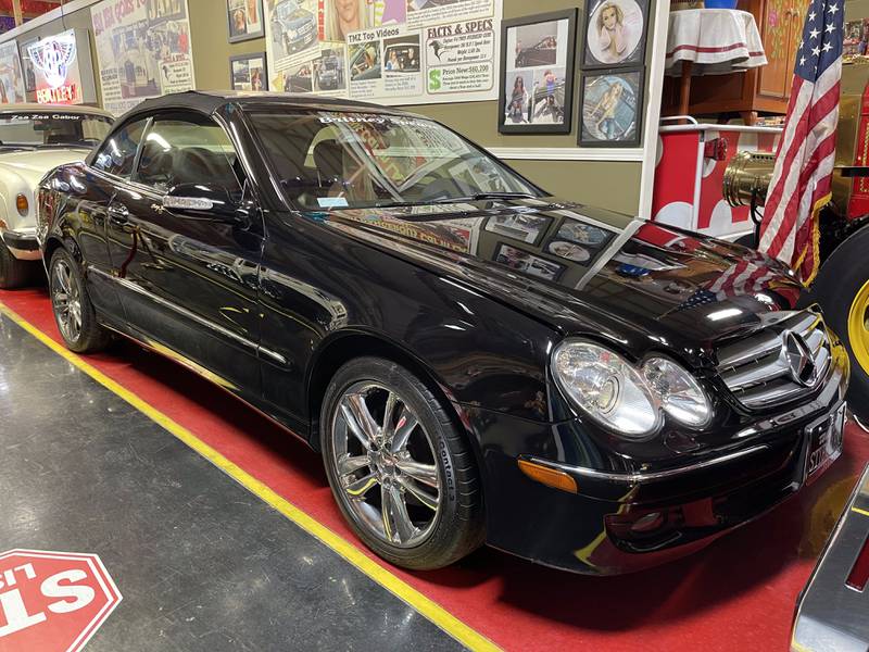 This Mercedes Benz formerly owned by Britney Spears and once dubbed by TMZ as "the most dangerous car in L.A." is for sale by the Volo Museum. The asking price for the 2006 convertible SLK 320 is $69,998.