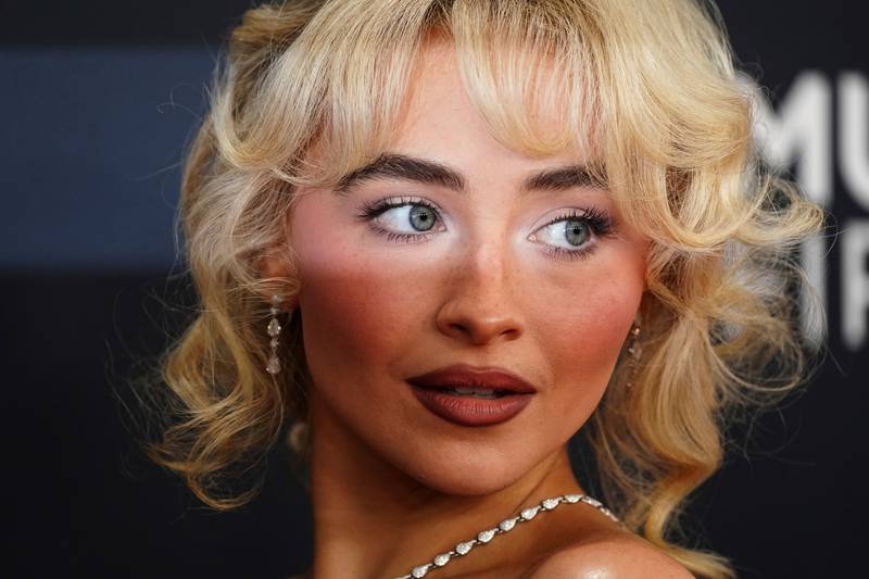 FILE - Sabrina Carpenter arrives at the 67th annual Grammy Awards on Feb. 2, 2025, in Los Angeles. (Photo by Jordan Strauss/Invision/AP, File)