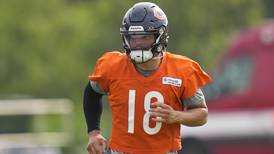 Bears training camp update: Caleb Williams is struggling early. Here’s why coaches aren’t worried.