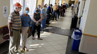 About 70,000 mail-in ballots have been received, not yet counted in Lake County