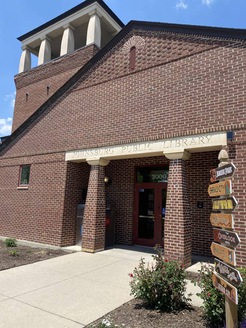 The Johnsburg Public Library, 3000 N. Johnsburg Road, in May 2023.