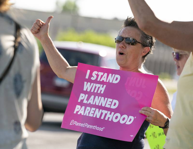 Photos: Protest held in Crystal Lake over Supreme Court #39 s decision to