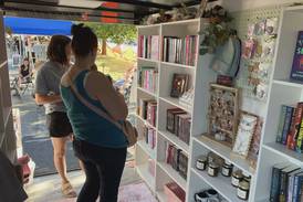 McHenry County friend create bookstore on wheels