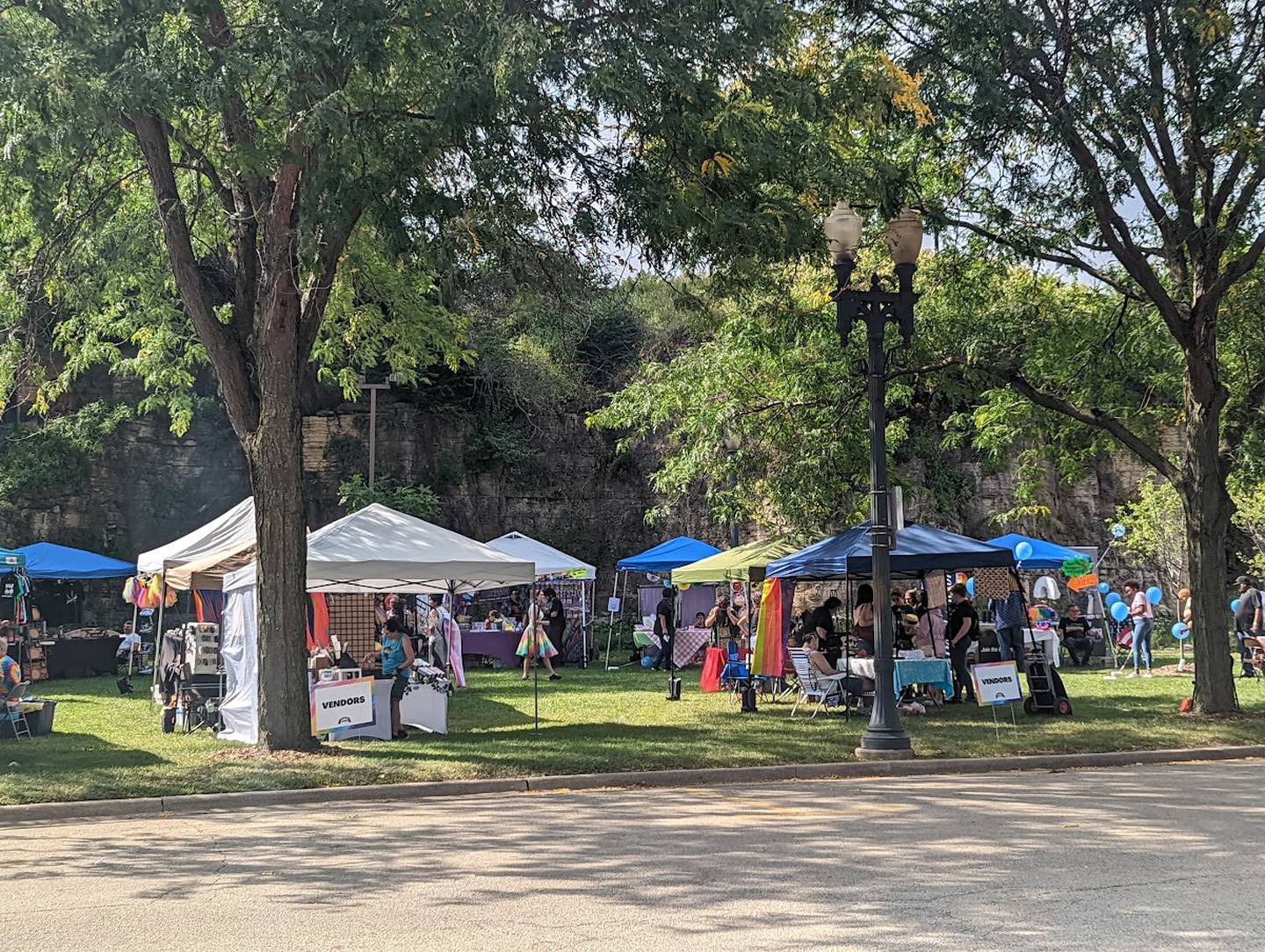 The Joliet Pride Network held its third Joliet PrideFest event on Saturday, Sept. 17, 2022, at the Billie Limacher Bicentennial Park and Theatre in Joliet. The family friendly event included an all-age drag show, live music, food, and activities for children and teens.