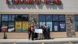 Liquor ‘n’ Wine donates $2,500 to Rochelle Area Community Foundation
