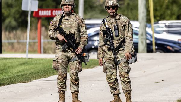 Photos: National Guard members maintain presence in Will County