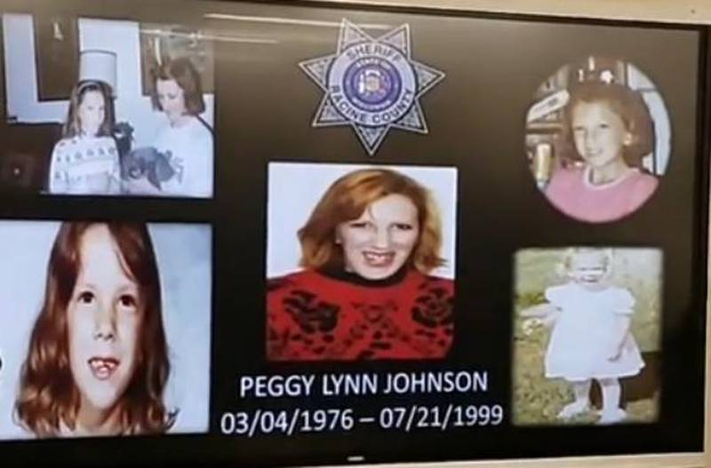 According to a criminal complaint, Linda S. LaRoche, 64, of Cape Coral, Florida, was charged Thursday with first-degree intentional homicide and hiding a corpse in the killing of Peggy Lynn Johnson, 23, of McHenry.