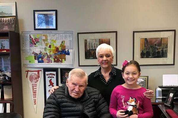 Former St. Charles alderperson, champion of roadways awarded posthumous honorary street sign