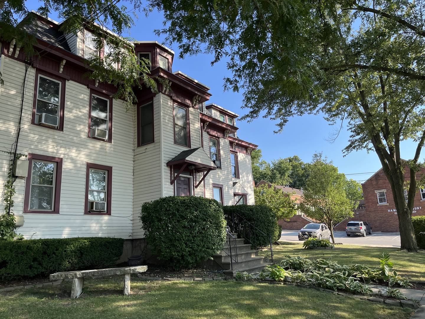 An apartment building in the 900 block of South Hamilton Street in Lockport. Ashtin Eaton, 32, and her infant daughter, Hazel Byrant, were discovered dead on the morning of Oct. 2, 2020, by Eaton's other daughter, who was 11 at the time. Anthony Maggio, 30, is on trial on charges of first-degree murder of Eaton and Bryant.