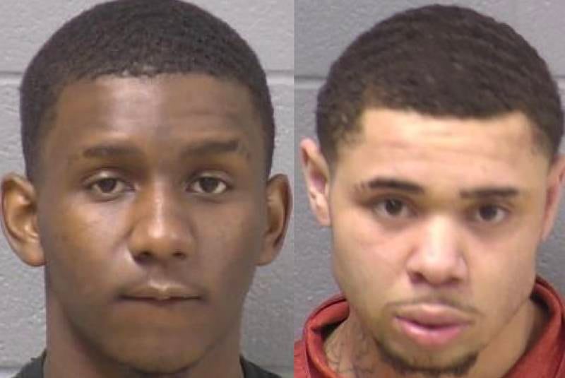 Louis Jones (left) and Dakoda Ulmer