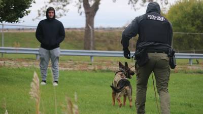 Photos: DeKalb Police Department engages in K-9 unit, drone training 